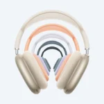AirPods Max với cổng sạc USB-C và các tùy chọn màu sắc mới, minh họa thiết kế chụp tai đặc trưng