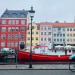 Ảnh gốc con phố đô thị để thử nghiệm thay nền AI