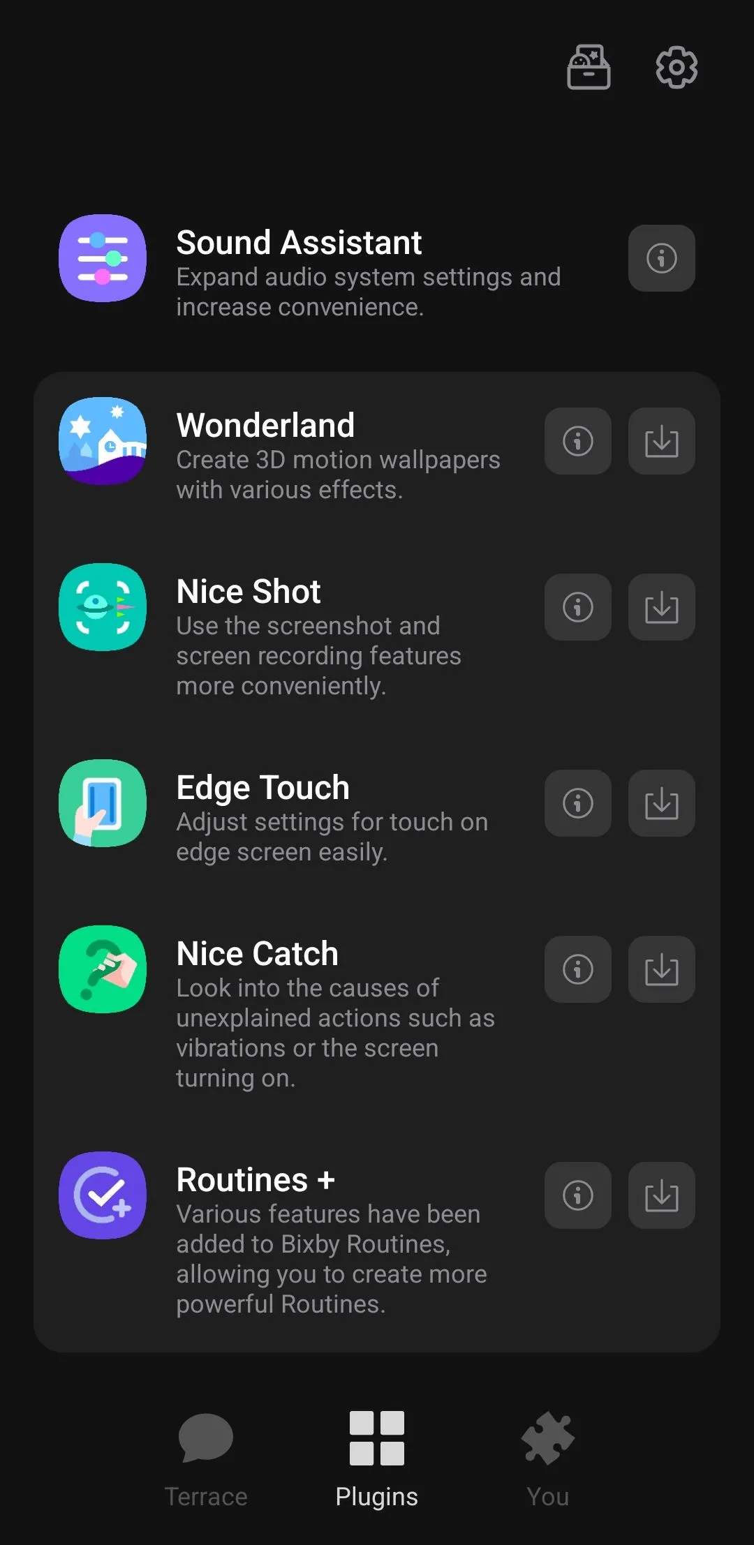 Biểu tượng ứng dụng Good Lock trên điện thoại Samsung, nền tảng chứa module Sound Assistant giúp tùy chỉnh âm thanh.