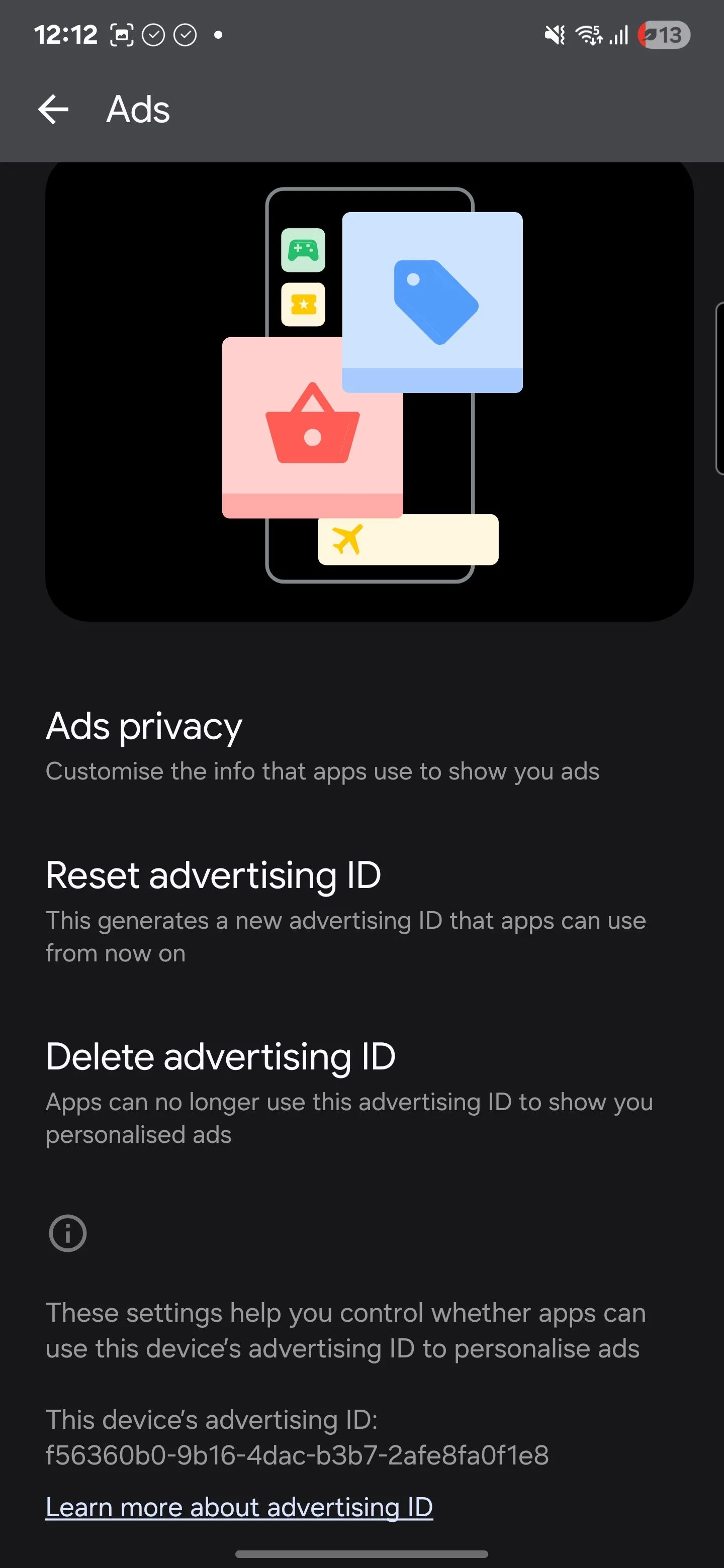 Các bước xóa ID quảng cáo Google để tăng quyền riêng tư