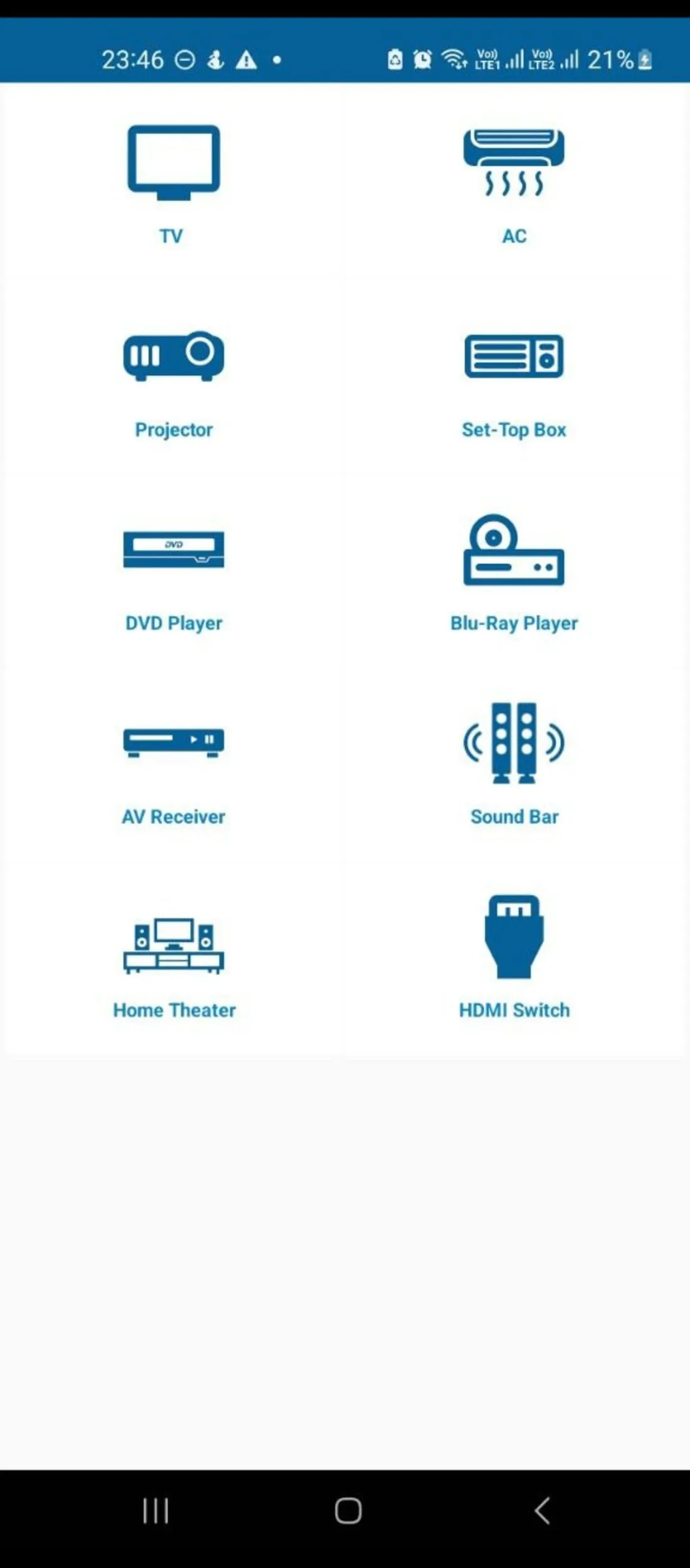 Các loại thiết bị tương thích với ứng dụng Lean Remote