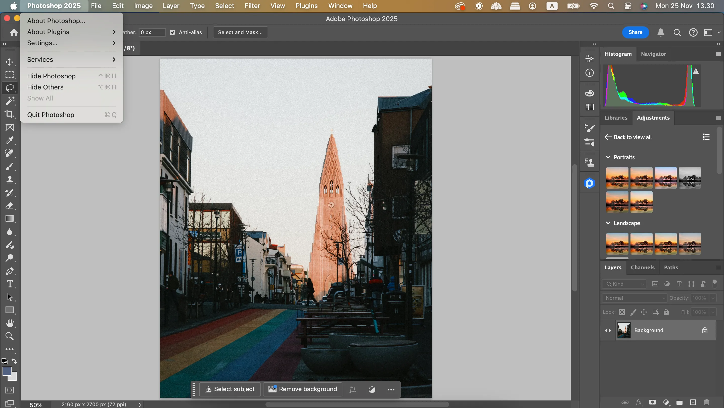 Cách thoát ứng dụng Adobe Photoshop trên máy tính khi gặp lỗi không lưu được ảnh