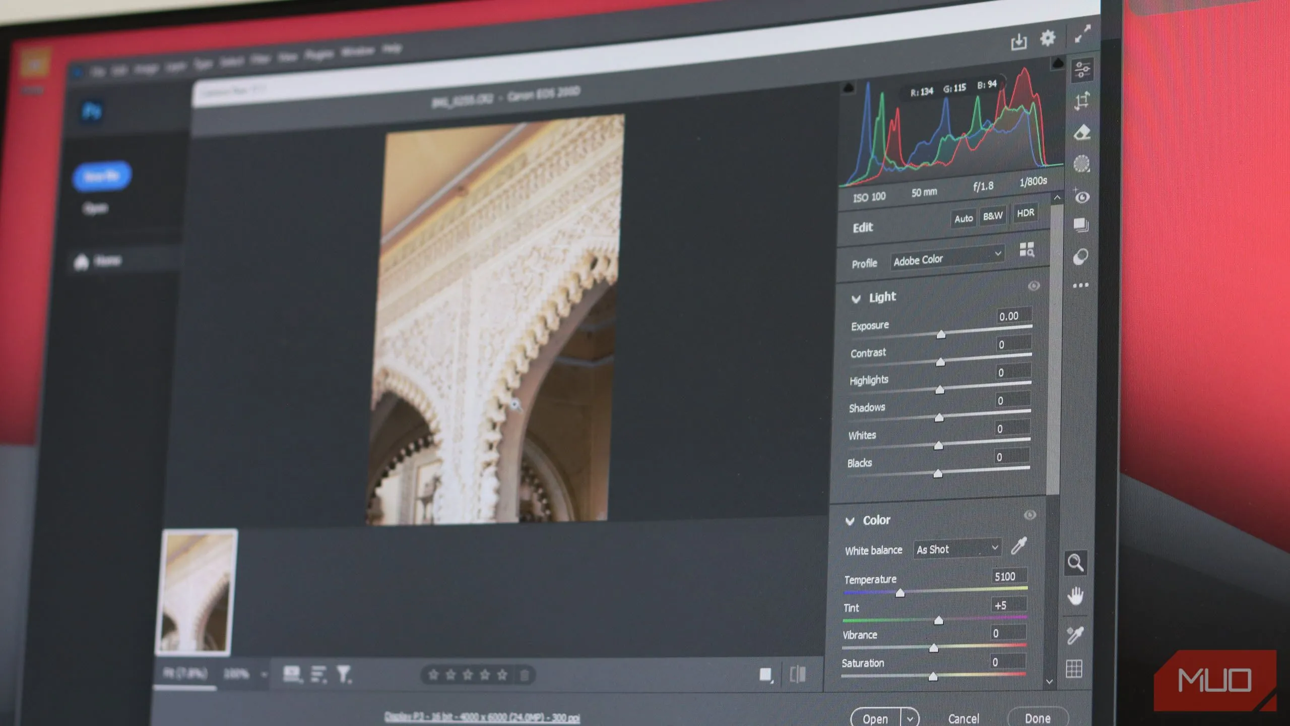 Cài đặt Adobe Camera Raw trong Photoshop cho phép chỉnh sửa ảnh RAW chuyên nghiệp