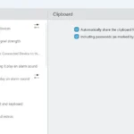 Cài đặt đồng bộ khay nhớ tạm của ứng dụng KDE Connect trên Windows.