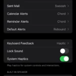 Cài đặt Giới hạn âm lượng trong Âm thanh & Cảm ứng trên iPhone