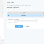 Cài đặt máy chủ DNS Cloudflare (1.1.1.1) trên giao diện quản lý router để cải thiện tốc độ truy cập internet và giảm giật lag khi xem phim.