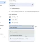 Cài đặt sự kiện trong Google Calendar giúp ngăn chặn lời mời từ người gửi không xác định