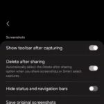 Cài đặt tính năng tự động xóa ảnh chụp màn hình trên Samsung One UI 6.1