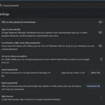 Cài đặt Trình quản lý mật khẩu Google trong Google Chrome.
