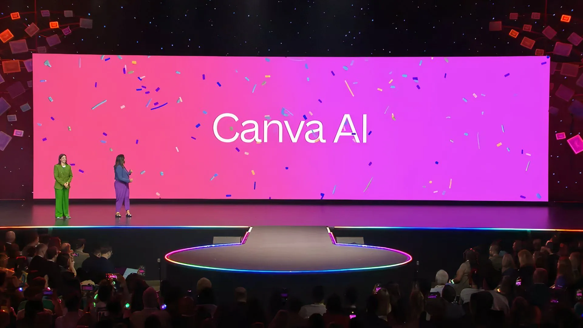Canva công bố các công cụ trí tuệ nhân tạo (AI) mới tại sự kiện