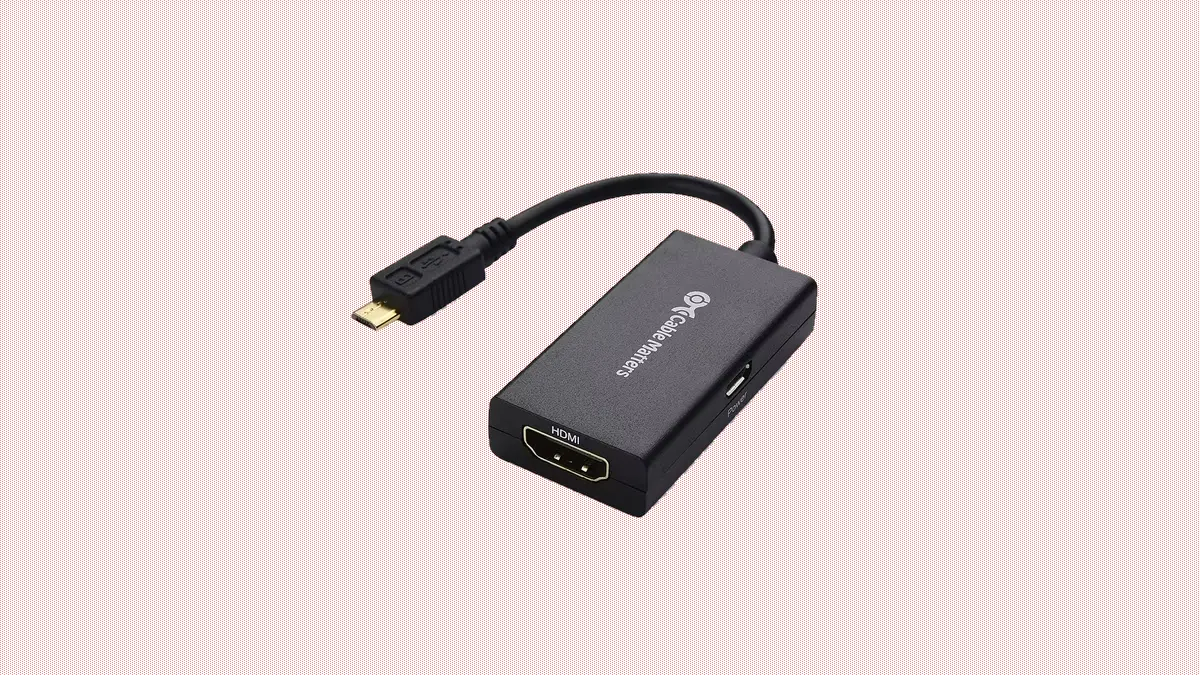 Cáp Micro USB sang HDMI MHL của Cable Matters với cổng sạc USB