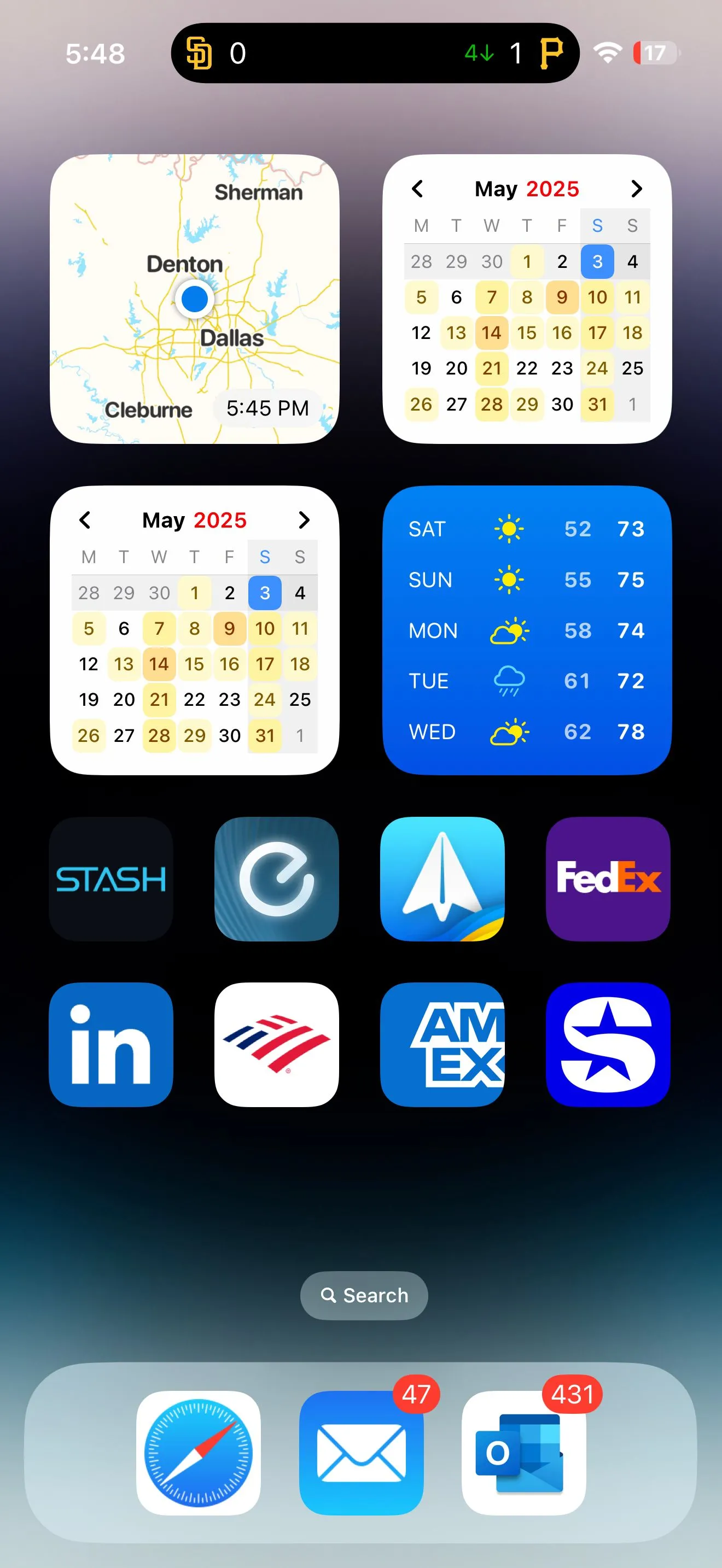 Cập nhật tỷ số trực tiếp của Sports Alerts trên Dynamic Island iPhone