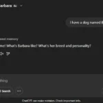 ChatGPT lưu dữ liệu vào bộ nhớ trong giao diện không gian làm việc dự án