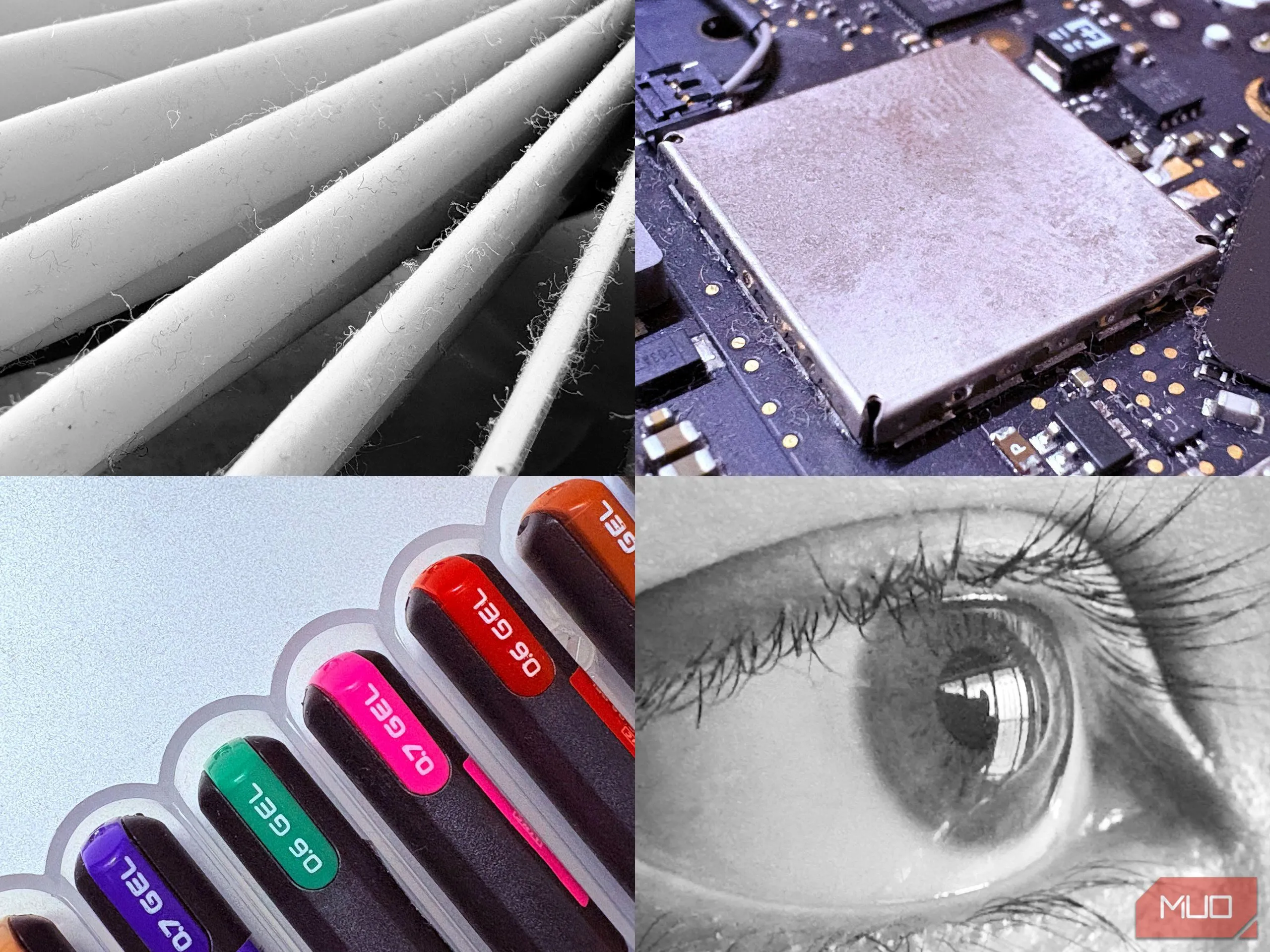 Chế độ macro trên iPhone 16 chụp các vật dụng gia đình thông thường