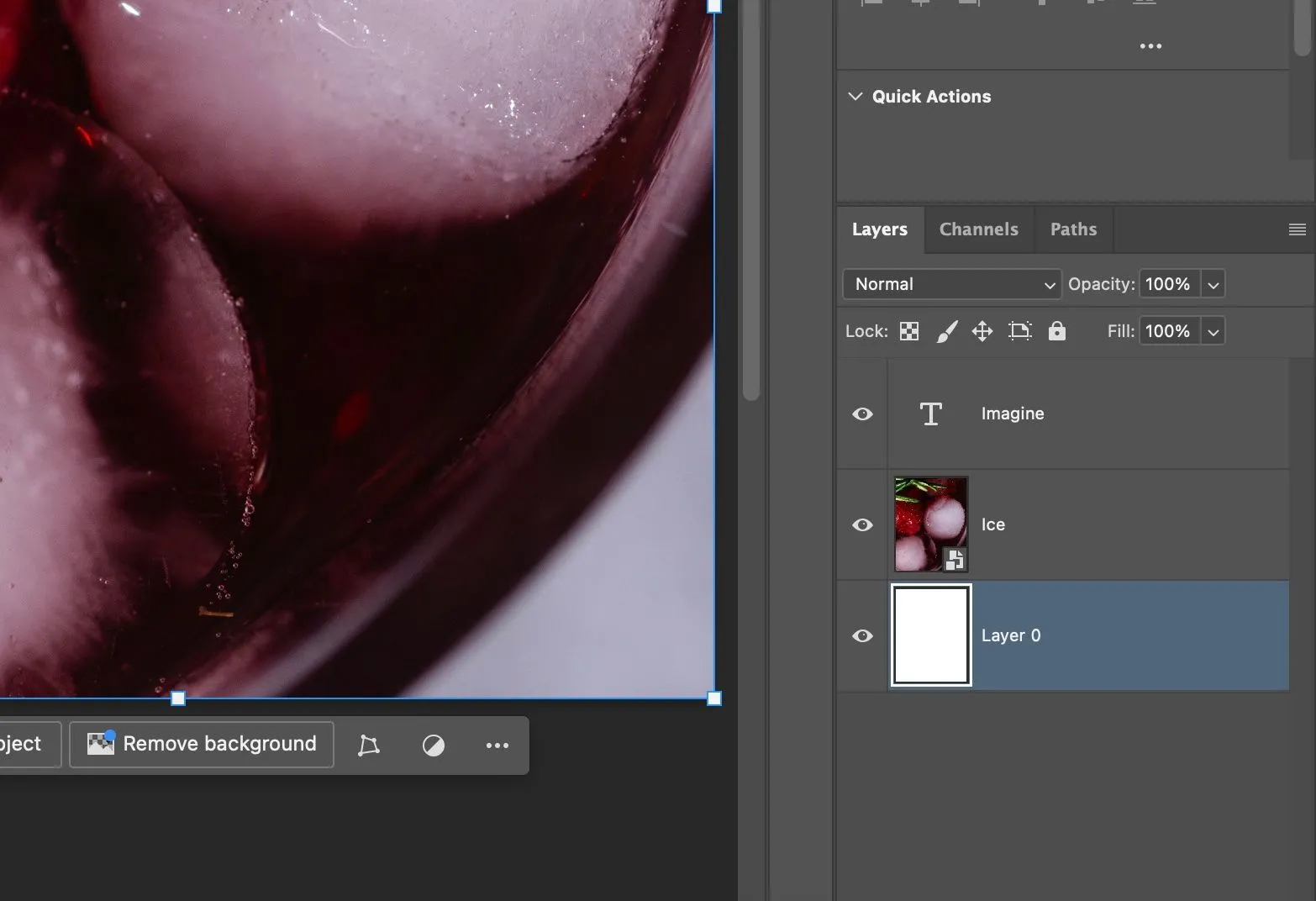 Cửa sổ Layers trong Photoshop cho phép quản lý và chỉnh sửa các thành phần thiết kế