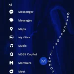 Danh sách ứng dụng và cách truy cập nhanh trên Niagara Launcher