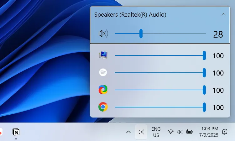 EarTrumpet - Ứng dụng quản lý âm lượng chuyên nghiệp trên Windows 11