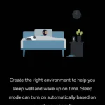 Giao diện cài đặt Chế độ Ngủ (Sleep Mode) trong ứng dụng Chế độ và Quy trình Samsung