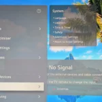 Giao diện cài đặt chung trên Smart TV LG cho phép tùy chỉnh các thiết lập riêng tư và bảo mật.