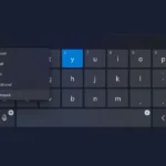 Giao diện cài đặt kích hoạt bàn phím tay cầm trên Windows 11