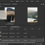 Giao diện cài đặt tùy chỉnh bảng điều khiển trong phần mềm Adobe Bridge để quản lý ảnh chuyên nghiệp