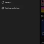 Giao diện cài đặt và quyền riêng tư của Spotify, hiển thị tùy chọn Cài đặt và quyền riêng tư để truy cập các tùy chỉnh phát nhạc.