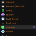 Giao diện chính của ứng dụng Island trên Android, hiển thị các tab Mainland và Island để quản lý ứng dụng nhân bản.