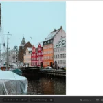 Giao diện chỉnh sửa ảnh JPEG trên Adobe Lightroom