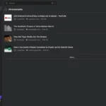 Giao diện chính ứng dụng quản lý bookmark Raindrop.io