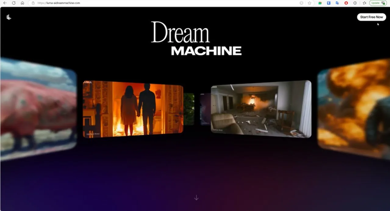 Giao diện công cụ tạo video AI giả mạo lừa đảo chứa mã độc Noodlophile