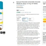 Giao diện cửa hàng Vetsource trên Amazon hiển thị các sản phẩm thuốc thú y kê đơn cho thú cưng