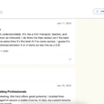 Giao diện đánh giá người dùng về ChatGPT trên nền tảng Trustpilot, thể hiện tầm quan trọng của việc kiểm tra uy tín công cụ AI.