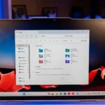 Giao diện File Explorer trên Windows 11 với các thư mục và tệp được sắp xếp gọn gàng