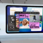 Giao diện iPadOS 26 với tính năng đa nhiệm và quản lý cửa sổ linh hoạt, hiển thị nhiều ứng dụng cùng lúc trên màn hình iPad.