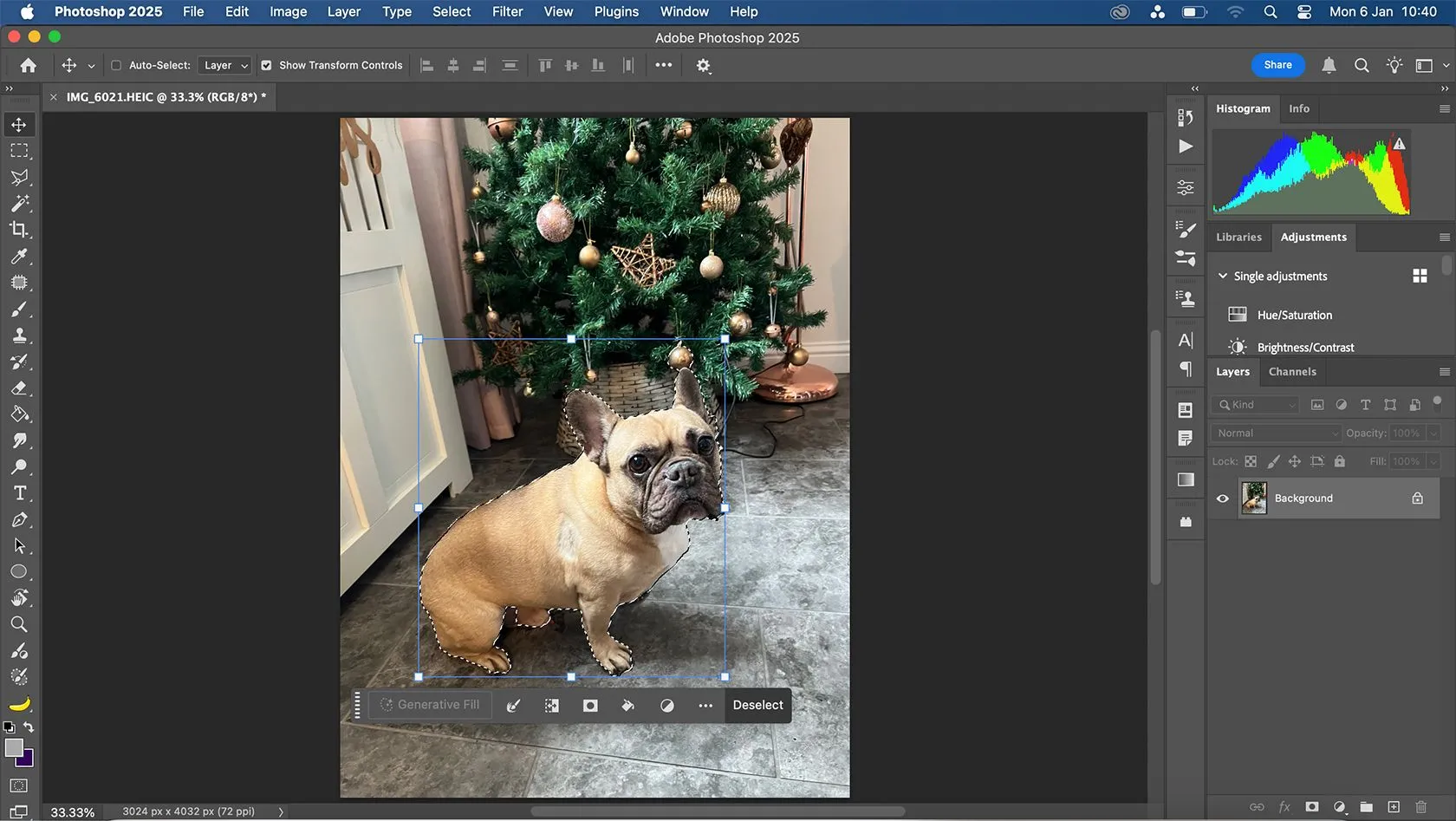 Giao diện làm việc của Photoshop chuyên nghiệp