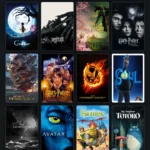 Giao diện Letterboxd hiển thị danh sách phim giả tưởng nổi bật như Avatar và Spirited Away