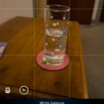 Giao diện NeuralCam với tùy chỉnh cân bằng trắng giúp ảnh sắc nét