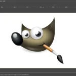 Giao diện phần mềm chỉnh sửa ảnh GIMP mã nguồn mở, bản quyền miễn phí