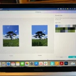 Giao diện phần mềm LOKLiK IdeaStudio hiển thị quá trình tạo tranh tô màu theo số từ ảnh cá nhân.