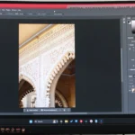 Giao diện Photoshop 2025 trên Windows 11 với thanh công cụ rõ ràng