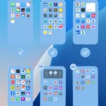 Giao diện quản lý các trang màn hình chính iPhone để ẩn hoặc xóa bớt