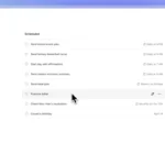 Giao diện quản lý tác vụ (Tasks pane) mới của ChatGPT, hiển thị các nhắc nhở và công việc đã lên lịch.
