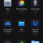 Giao diện so sánh ứng dụng Files và Documents trên iPhone cho quản lý tệp tin