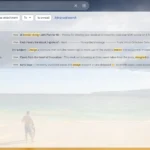 Giao diện tìm kiếm cơ bản của Gmail hiển thị kết quả cho từ khóa "thiết kế nội thất"