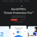 Giao diện tính năng Threat Protection Pro của NordVPN, minh họa khả năng bảo vệ toàn diện