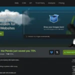 Giao diện TinyPNG hiển thị quá trình nén và tối ưu hàng loạt ảnh định dạng PNG/JPEG hiệu quả.