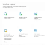 Giao diện tổng quan bảo mật của Windows Security trên Windows 11