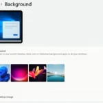 Giao diện tùy chỉnh hình nền Windows 11 về Windows 10