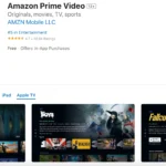 Giao diện ứng dụng Amazon Prime Video trên Apple TV sau cập nhật