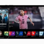 Giao diện ứng dụng Apple TV Plus trên thiết bị Android